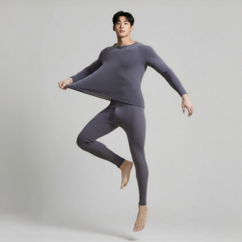 디오뎃 발열 내의의 융털 기모